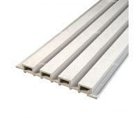 Доска Фасадная из ДПК Nika Рейка Слоновая кость Доска Фасадная из ДПК Nika Рейка Слоновая кость