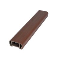 Перила верхнее фигурное 100х50 Extrusion Махагон