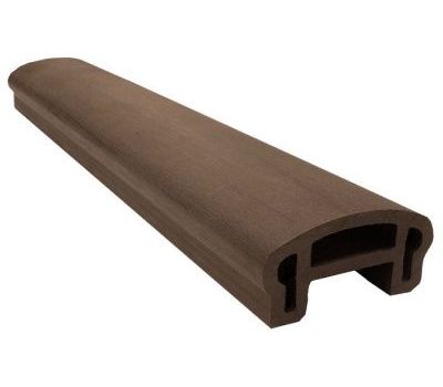 Перила верхнее фигурное 100х50 Select Венге от производителя  Woodvex по цене 995 р