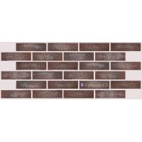 Гибкая клинкерная плитка(фактурный, градиентный) СТ-ФН-15 Античный кирпич (патина)