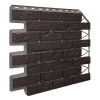 Фасадные панели Кирпич Баварский - Тёмно- коричневый