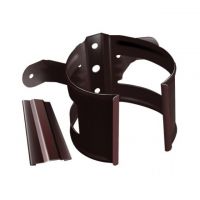 Кронштейн трубы (на дерево) Коричневый (RAL 8017) Кронштейн трубы (на дерево) Коричневый (RAL 8017)